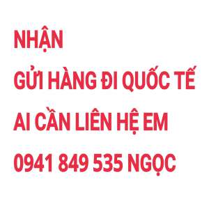 Nhận gửi hàng đi quốc tế